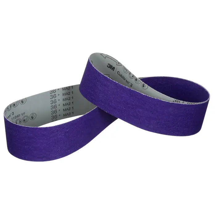 3M Cubitron 3 Gewebeschleifband 1184F, 36+ YF weight, 100 mm x 1220 mm