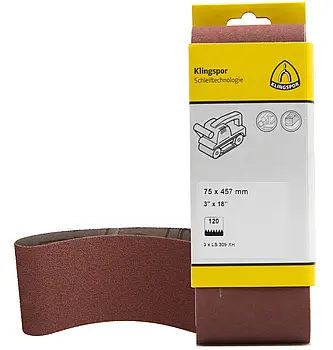 Klingspor - LS 309 XH Hobschleifband, 100 x 560 mm Korn 60 F5, SB-verpackt im Reiter