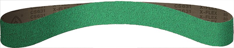 Klingspor - CS 631 XF Schleifband Multibindung Keramik, 20 x 520 mm Korn 80 F4G